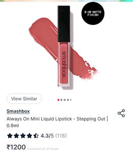 Smashbox Always On Liquid Lipstick