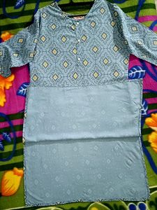 Beautiful Cotton Blend Straight Kurta
