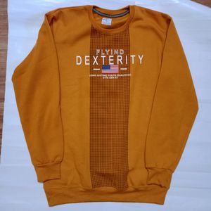 Mustard Yellow Sweatshirts For Men 😍