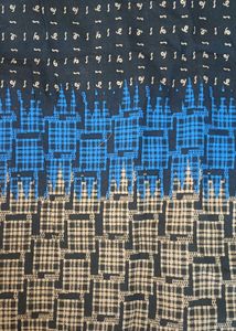 Black Pure Cotton Fabric (4.5 mtrs)