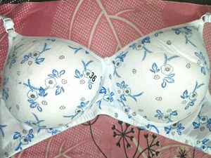 Combo of Floral Print Padded Bra