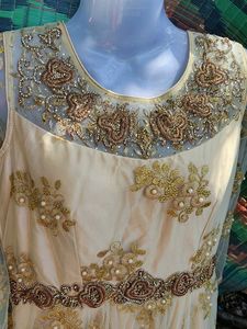 Elegant Ethnic Gown With Side Zip