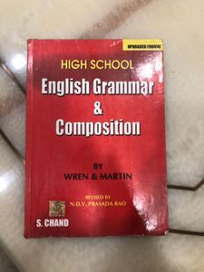 Wren And Martin English Grammer Book