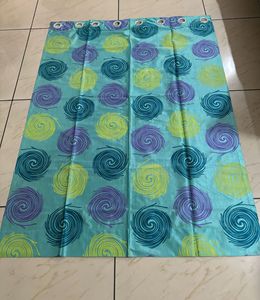 1 Door Nd Set Of 2 Windows Curtains