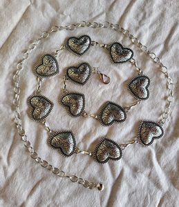 Pinteresty Y2k Vintage Chain Waist Belt