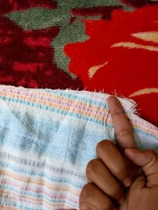 Striped Sleeveless Kurti