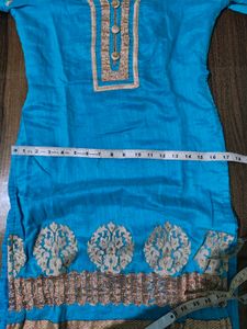 Elegant Blue Kurta