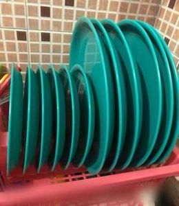 Vibrant Blue Dinnerware Set