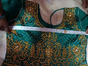 Full Length Anarkli Frock With Heavy Work