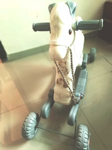 Vintage Ride-On Horse Toy