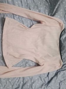 Pink Long Sleeve Top