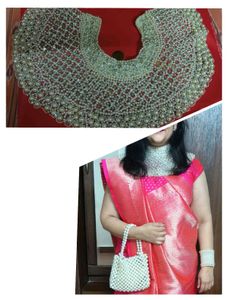 Pearl Cape (550) For Festive/Wedding Season