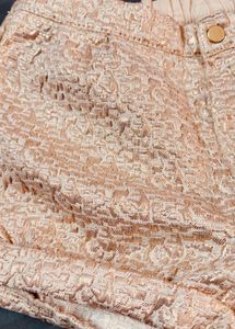 HNM Gold Patterned Shorts