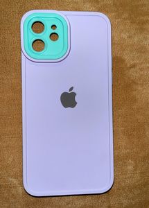 Iphone 12 Lilac Silicon Cover/ Case