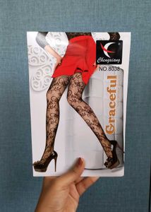 Floral Patterned Stockings