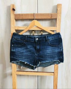 Denim Cut Off Shorts"Pull&amp;Bear" waist-32