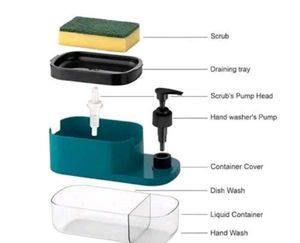 2 in 1 Dihwaser And Handwash Container