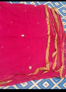 Peach Embellished Salwar Kameez