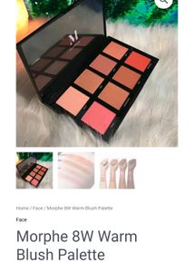 Branded Morphe 8W Warm Master Blush Palette