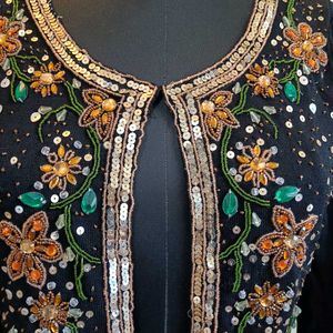 Embellished Black Jacket