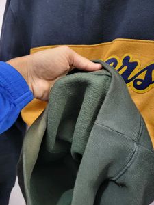 Brewers Color Block Crewneck