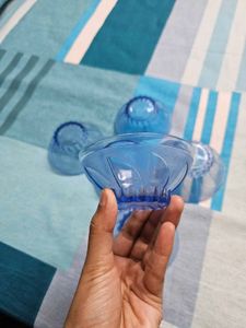 Blue glass bowls(Set of 6)