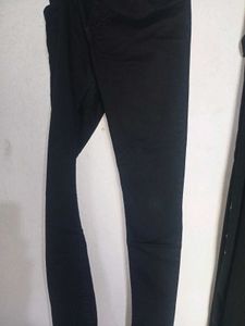 Lace Trim Striped Dress Taop And Jeans New1timeuse