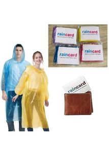 Blue And Yellow Rain Cards Pack Of 4