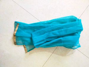 Girls&#39; Green Ethnic Dress