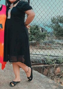 Black Dress For Women XL Size