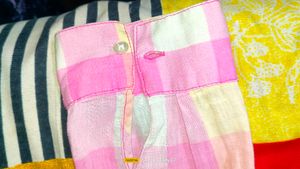 Women Check Shirt Light Colour