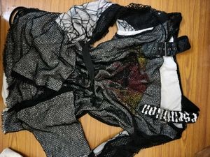 Skull Print Punk rave