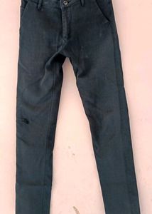 Men's Dark Gray Casual Pants