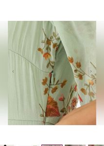 LABEL RITU KUMARFloral Print Fit &amp; Flare Dress