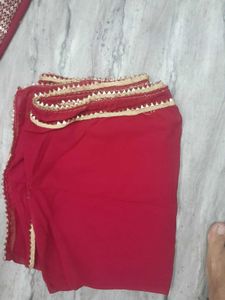 Elegant gown with dupatta