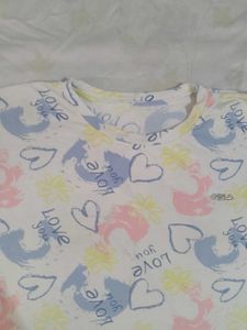 Multicolored Oversize Tshirt