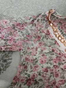 Floral Chiffon Top