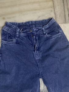 Wide Leg Denim Jeans