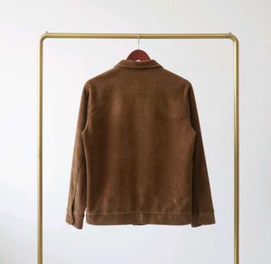 Brown Quarter Zip Pullover US POLO
