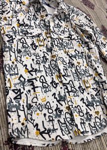 Multicolour full sleeve cotton lycra stylish shirt