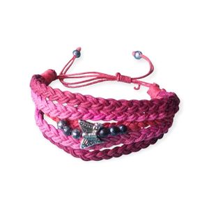 Braided Butterfly Bracelet