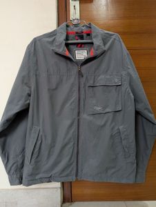Reebok Gray Casual Jacket
