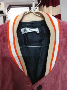 Vintage Corduroy Varsity Jacket