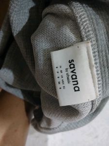 Gray Zip-Up Knit Jacket