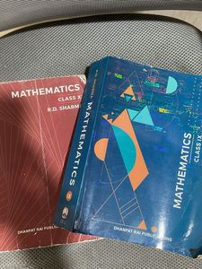 R.D. Sharma Mathematics Books Class 9 And 20