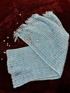 Sky Blue Woolen scarf