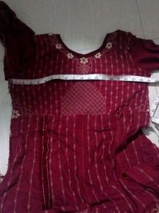 Red ♥️ Velvet Anarkali Style Sharara 🔥.
