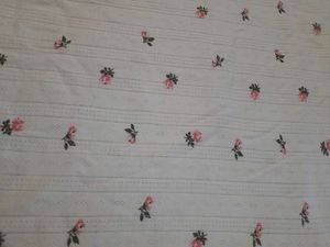 Floral Print White Top