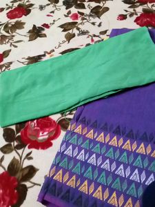 Purple Dress Material