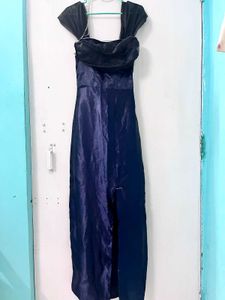 Elegant Navy Blue Dress